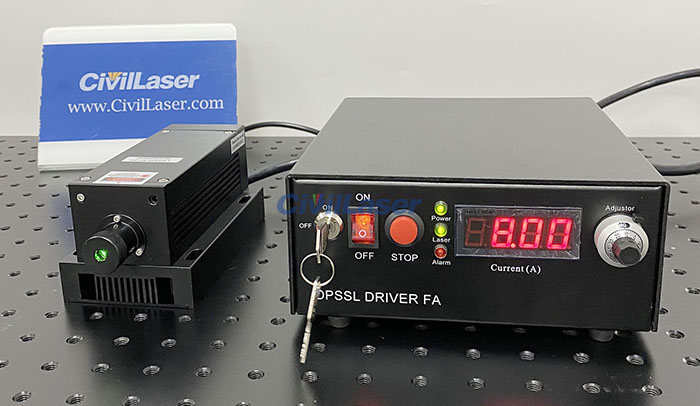 538nm DPSS laser